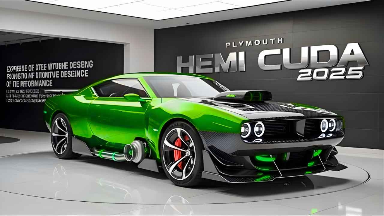 Plymouth HEMI Cuda 2027 Revealed